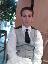 Jeremy, 21 ans, apprenti en CAP Café-Brasserie (2e an.)