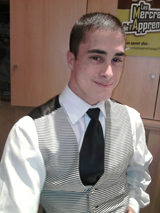 Medy, 21 ans, apprenti en CAP café-brasserie (2e an.)