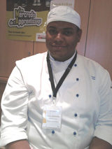 Steven, 23 ans, apprenti en CAP cuisine (1e an.)