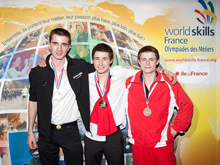 Michael, 20 ans, tailleur de pierre et lauréat des Olympiades des métiers 2011