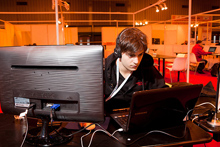 Nadim, 20 ans, étudiant en Design d'Interactivité (3e an.)