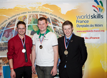 Aurélien, 20 ans, apprenti en BP plâtrier et lauréat des Olympiades des métiers 2011