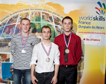 Aurélien, 17 ans, apprenti en Bac Pro électrotechnique (lauréat Olympiades des métiers 2011)
