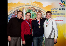 Albéric, 19 ans, apprenti en DUT réseaux et télécommunication et lauréat des Olympiades des Métiers 2011