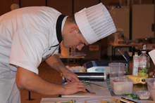 Maxence Barbot, 20 ans, Bac Pro cuisine (lauréat Olympiades des métiers 2011)